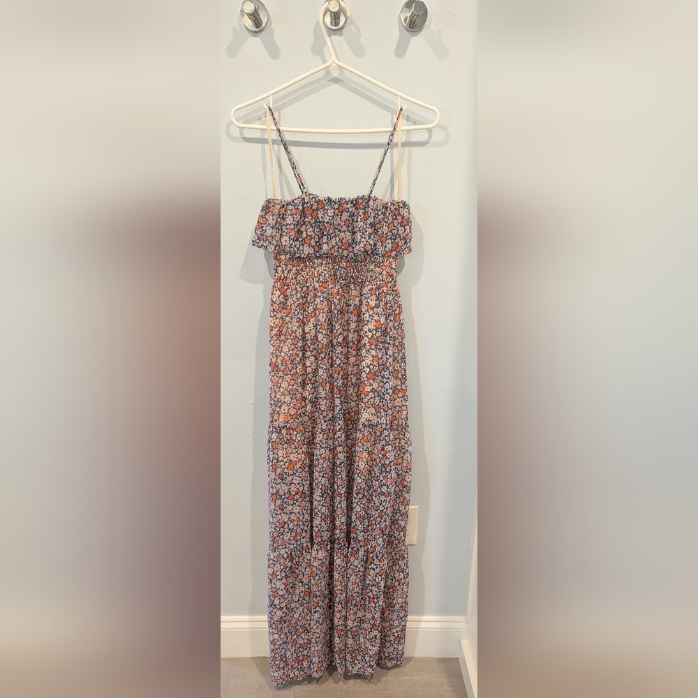 Bcbgeneration Multi Colored Ruffled Tiered Maxi D… - image 5